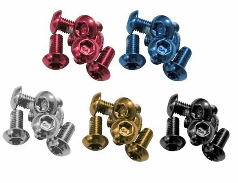 Ashima Steel Anodised Disc Rotor Bolts-Blue